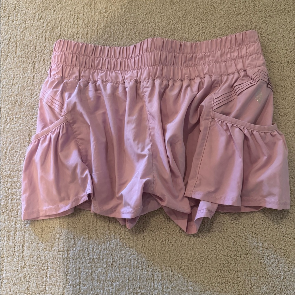 FP Movement Get Your Flirt On Shorts Size Medium Pink